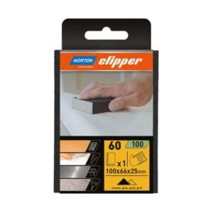 Norton Clipper Sanding Sponge 60 Grit