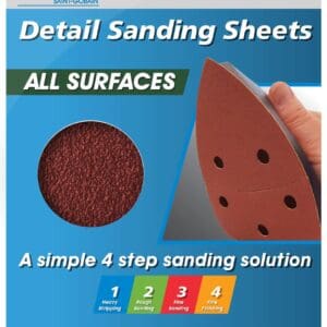 Corner Sand Sheet 140mm Speedgrip P60