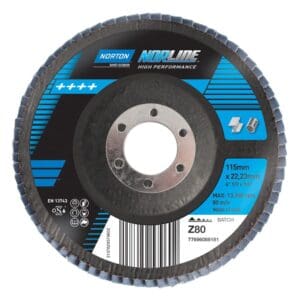 Flap Disc Norton 115 x 22mm Z80