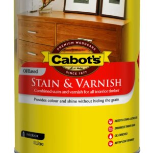 Cabots Stain & Varnish OB Satin Walnut B 1L