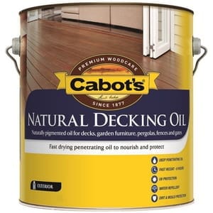 Cabots Natural Decking Oil Kwila 10L