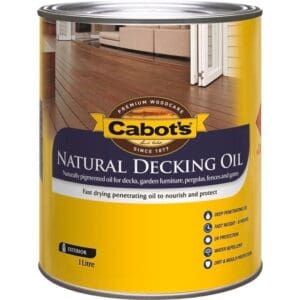 Cabots Natural Decking Oil Kwila 1L