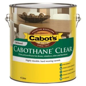 Cabots Cabothane Clear Ob Satin 4L