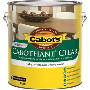 Cabots Cabothane Clear Ob Gloss 4L