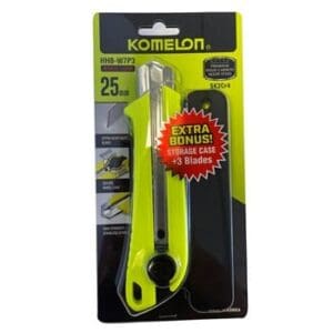 Komelon 25mm snap knife bonus blades