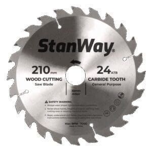 Stanway Circ Saw Blade 210 x 30 24T