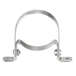 Magnum Pipe Clip Saddle Aluminium Marley