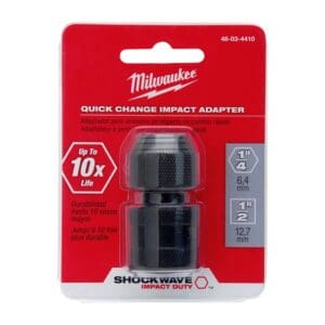 Mil Shockwave 1/2 Square x 1/4inhex