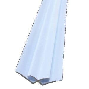 Pvc 9.5mm Int Corner 2.4M White