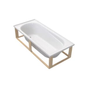 Clearlite Pacific Bath Framed 1655 x 740