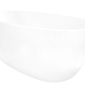 Dublin 1650 Freestanding Bath Matt White Includes White Pop Up Waste