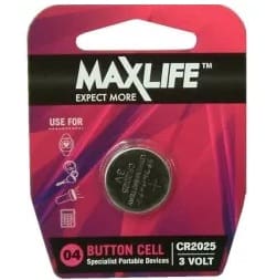 Max Life Button Battery 2025