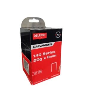 Delfast 8mm 20ga Galv Staples Pkt 5000