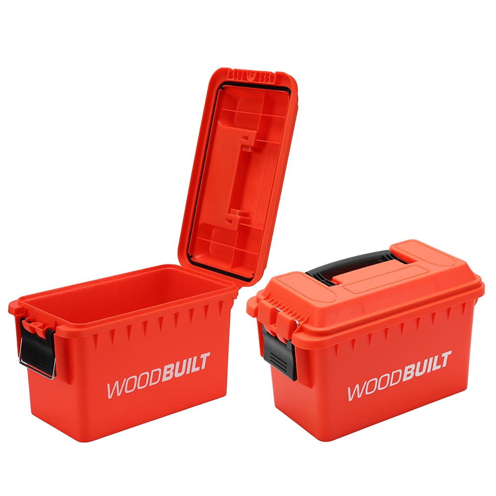 Woodbuilt Utility Box Orange Large 16.5L - ITM Stratford