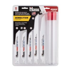 Morse Demolition Recip Kit 10 Blade