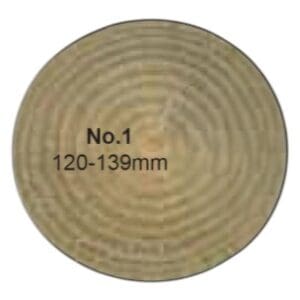 Posts No1 Round 120-139mm 2.4m