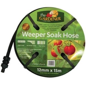 15M Weeper Soak Hose With Fittings